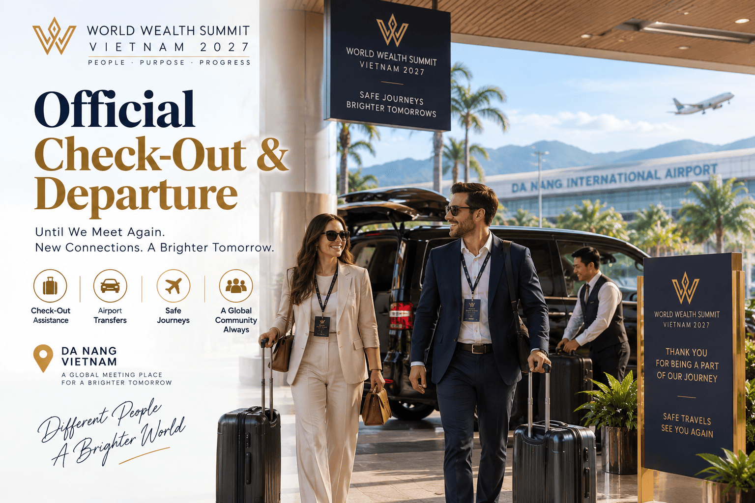 Official Check-Out & Departure